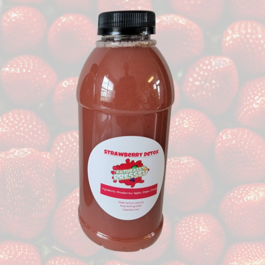 Strawberry Detox - Strawberries, Grapes, Apples, ect.